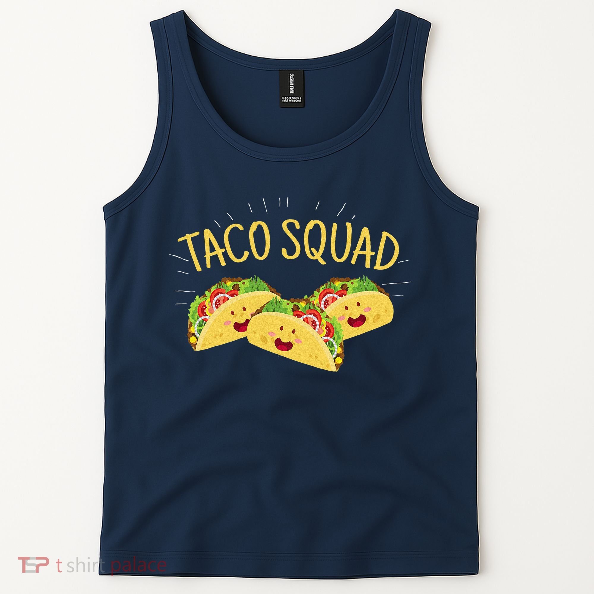 Funny Taco Squad Cute Mexican Food Lover Tank Top
