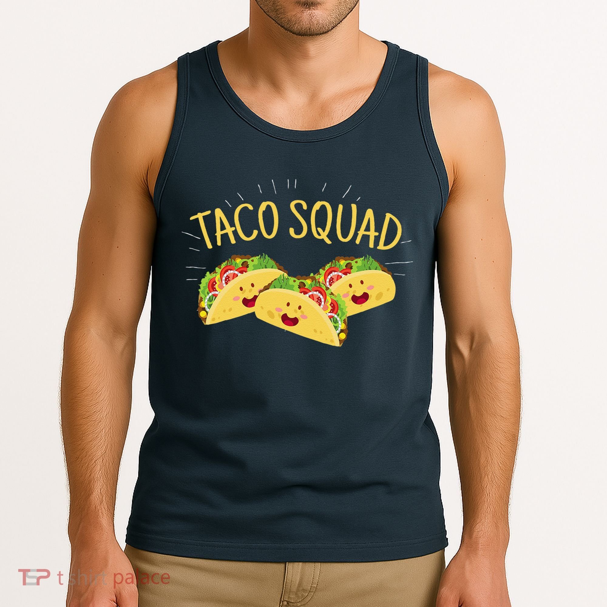 Funny Taco Squad Cute Mexican Food Lover Tank Top