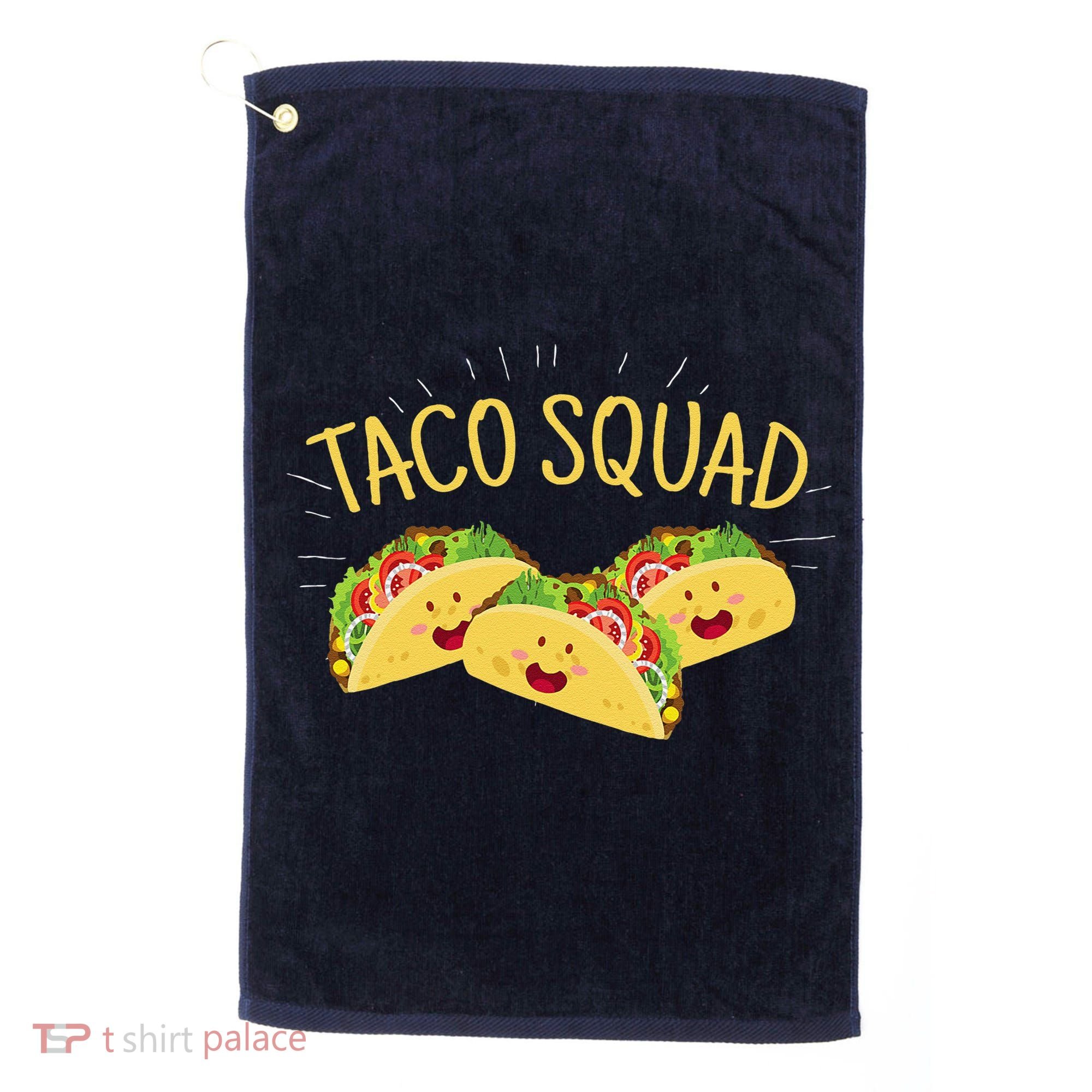 Funny Taco Squad Cute Mexican Food Lover Golf Towel