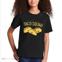 Funny Taco Squad Cute Mexican Food Lover Kids T-Shirt thumb 2