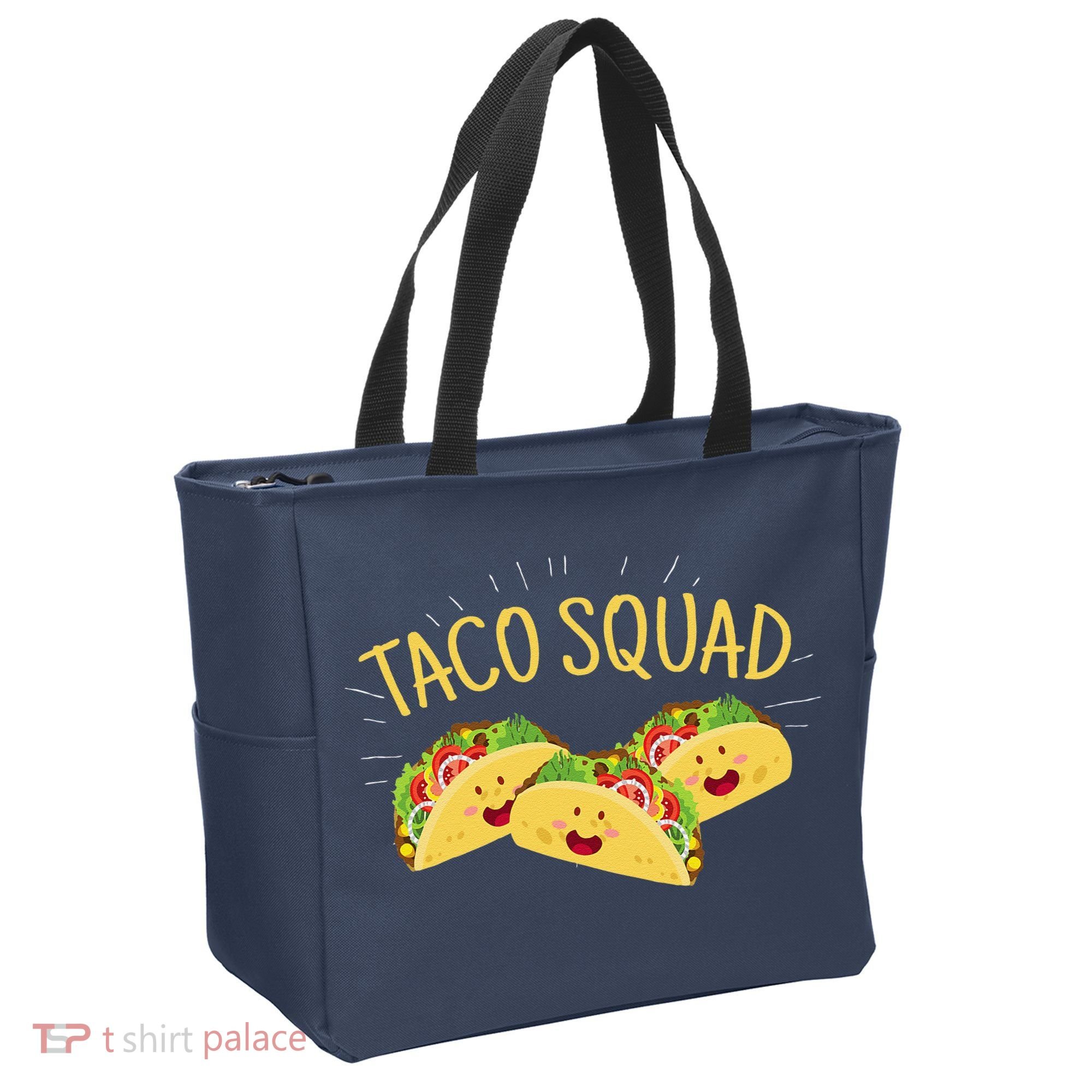 Funny Taco Squad Cute Mexican Food Lover Tote Bag