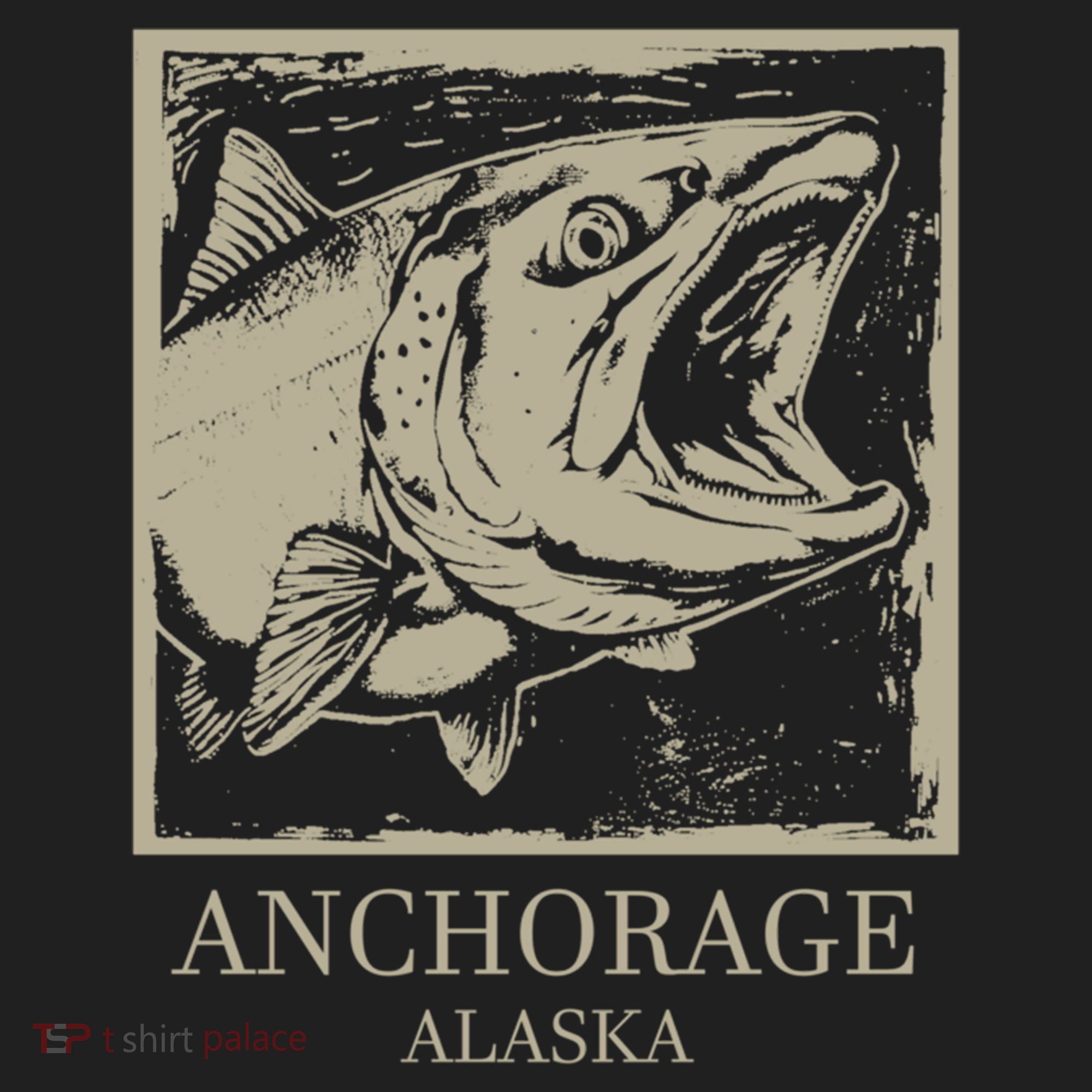 Fishing Town Souvenir Anchorage Alaska Gift Women's Sweatshirt