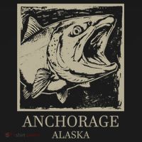 Fishing Town Souvenir Anchorage Alaska Gift Doggie Tank thumb 4