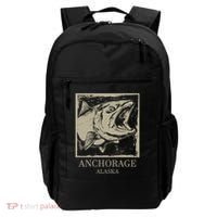 Fishing Town Souvenir Anchorage Alaska Gift Backpack thumb 0