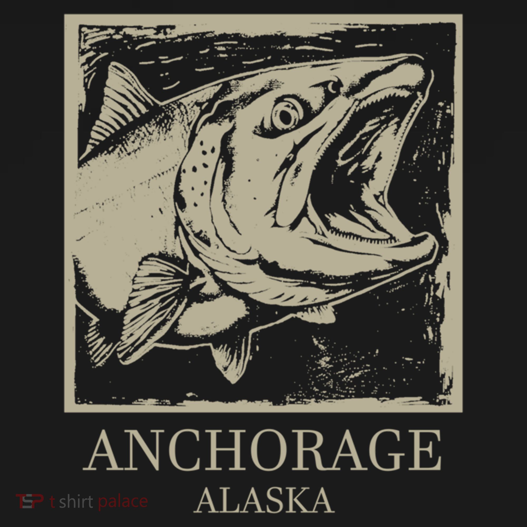 Fishing Town Souvenir Anchorage Alaska Gift Backpack
