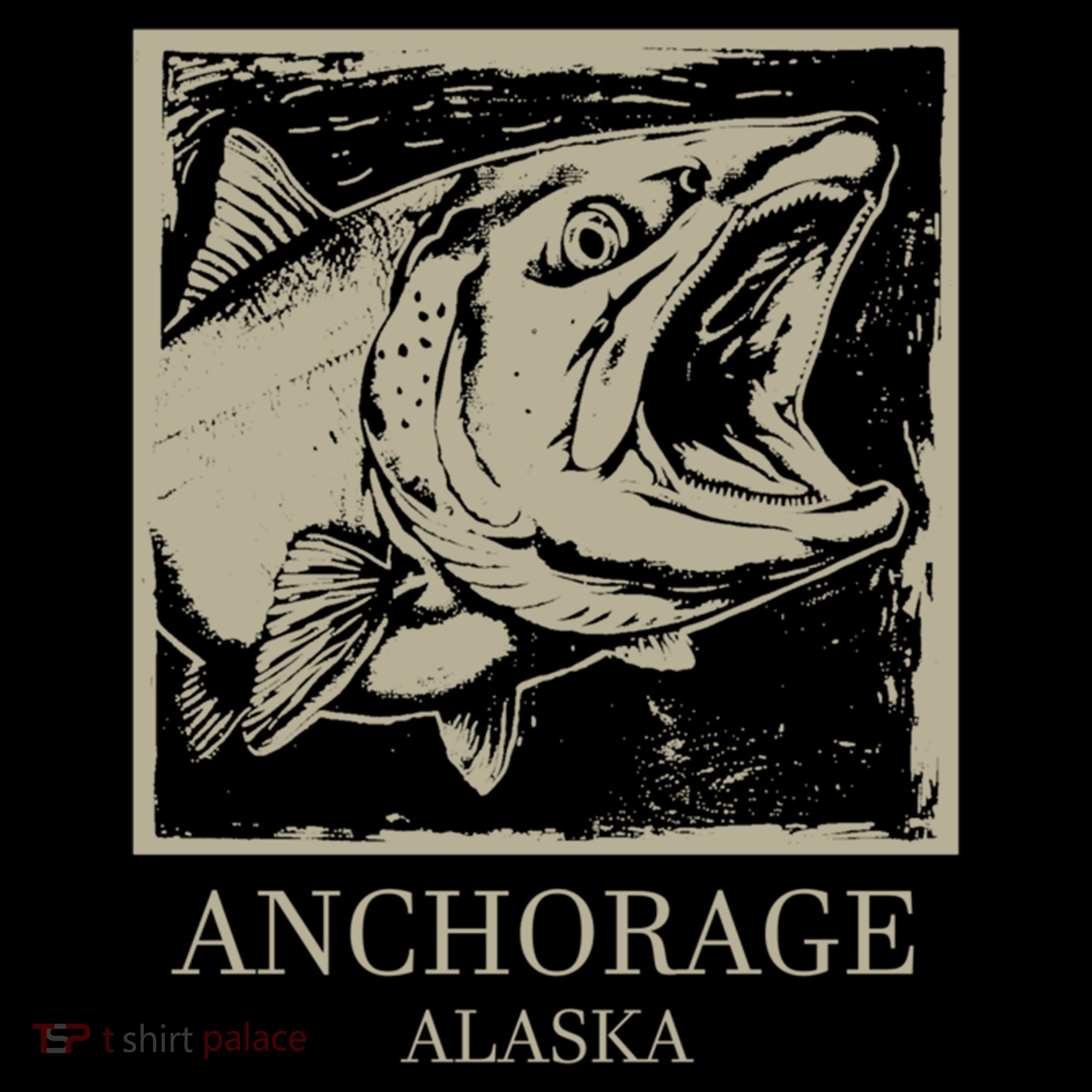 Fishing Town Souvenir Anchorage Alaska Gift Coffee Mug