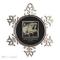Fishing Town Souvenir Anchorage Alaska Gift Ornament thumb 0