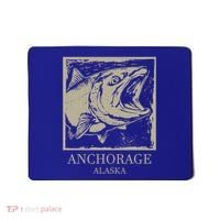 Fishing Town Souvenir Anchorage Alaska Gift Mousepad thumb 0