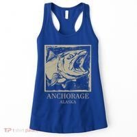 Fishing Town Souvenir Anchorage Alaska Gift Women's Tank Top thumb 0