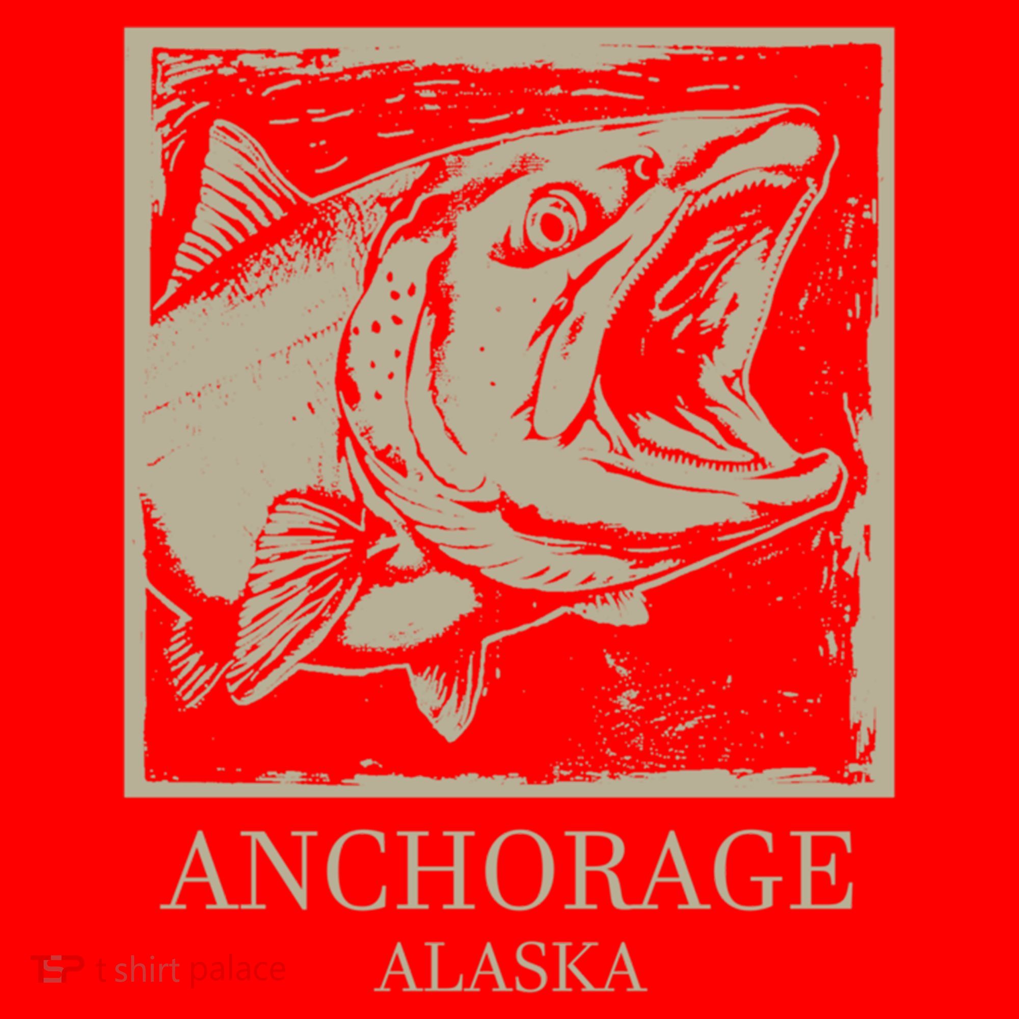 Fishing Town Souvenir Anchorage Alaska Gift Santa Hat