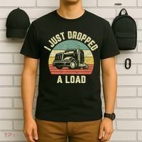 Funny Trucker Shirt Big Rig Semi Trailer Truck Driver Gift T-Shirt thumb 6