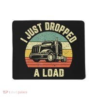Funny Trucker Shirt Big Rig Semi Trailer Truck Driver Gift Mousepad thumb 0