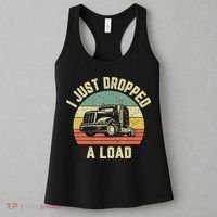 Funny Trucker Shirt Big Rig Semi Trailer Truck Driver Gift Women's Tank Top thumb 3