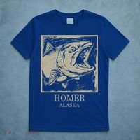 Fishing Town Souvenir Homer Alaska Cute Gift T-Shirt thumb 5
