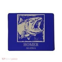 Fishing Town Souvenir Homer Alaska Cute Gift Mousepad thumb 0