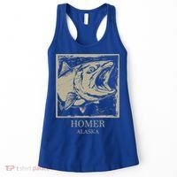 Fishing Town Souvenir Homer Alaska Cute Gift Women's Tank Top thumb 0