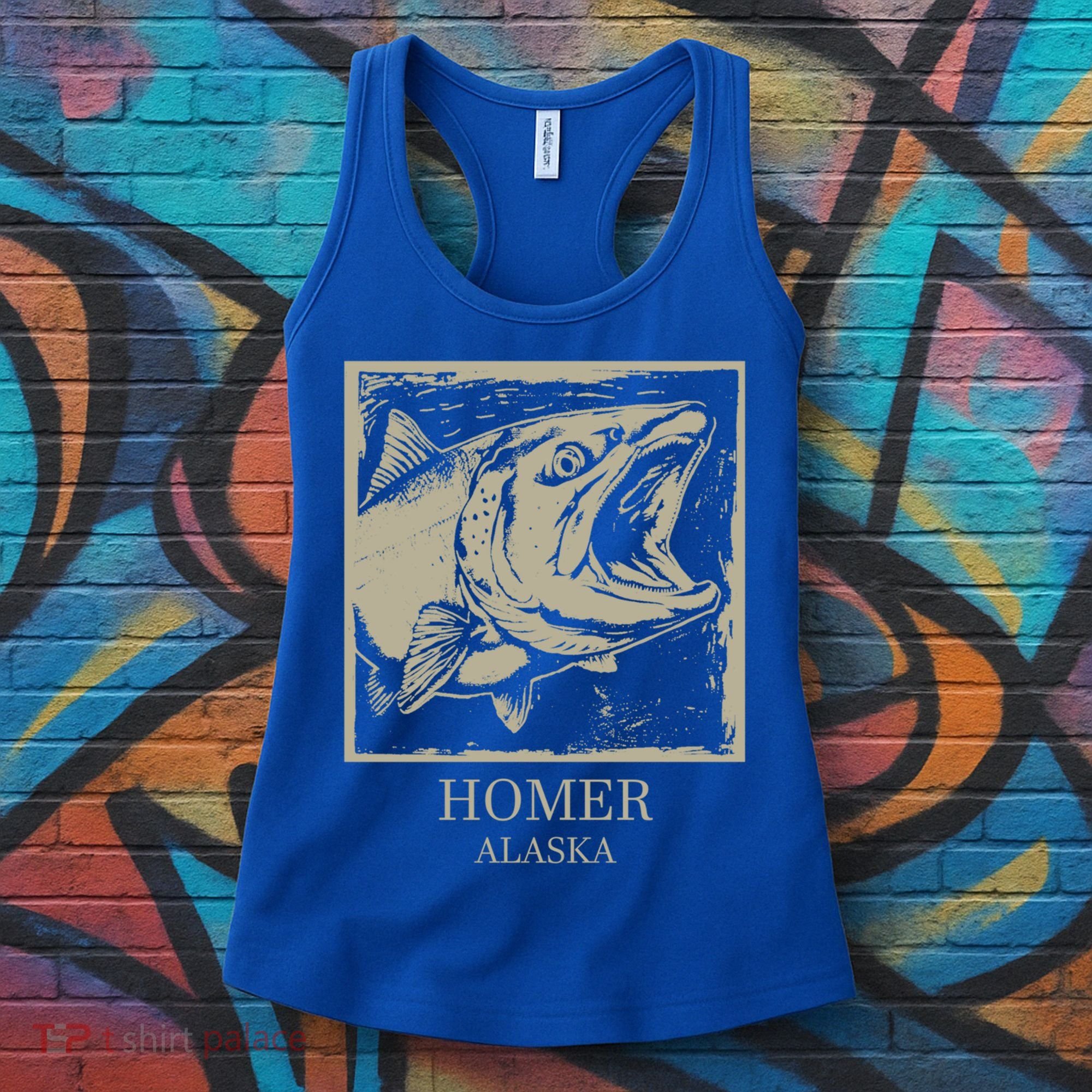 Fishing Town Souvenir Homer Alaska Cute Gift Women's Tank Top