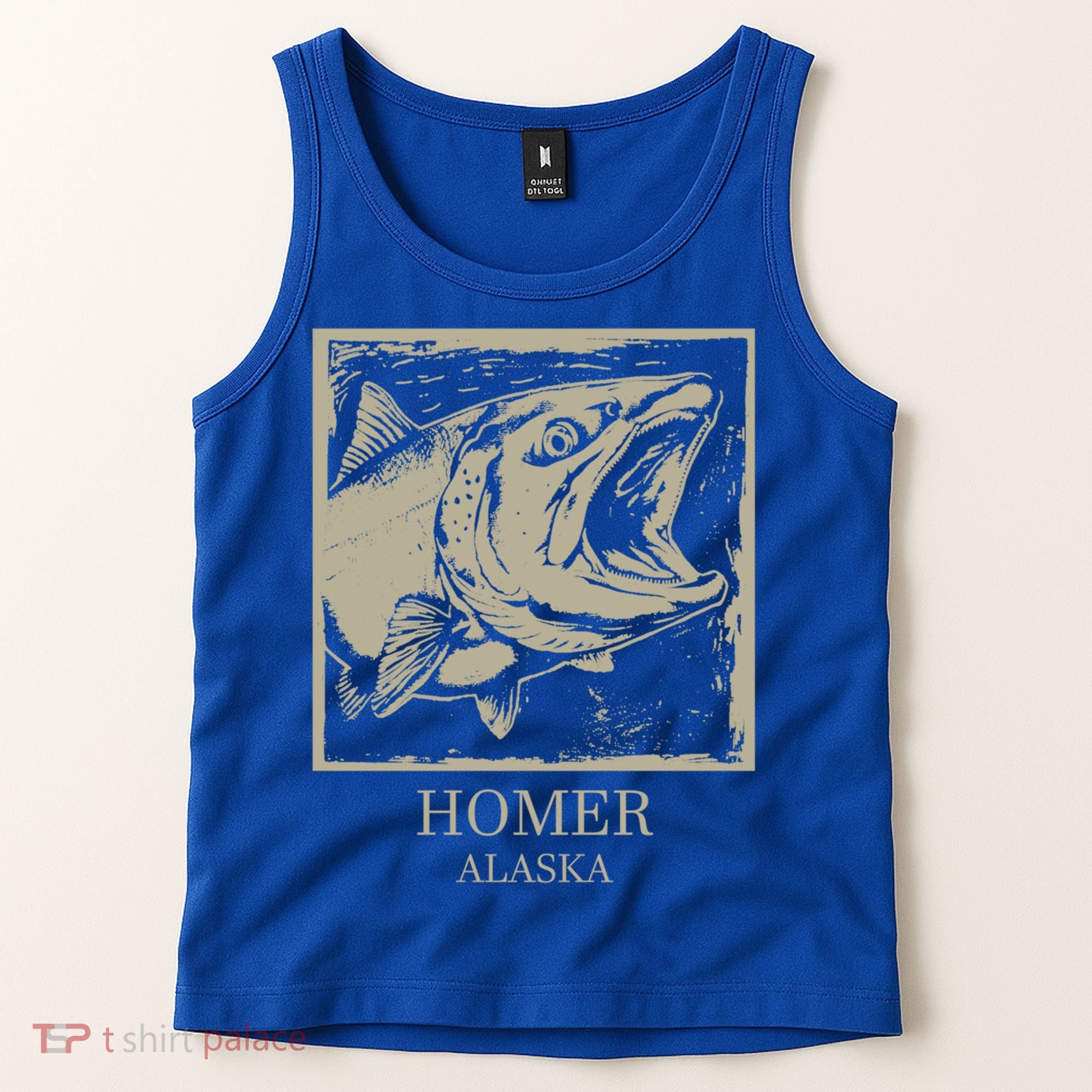 Fishing Town Souvenir Homer Alaska Cute Gift Tank Top