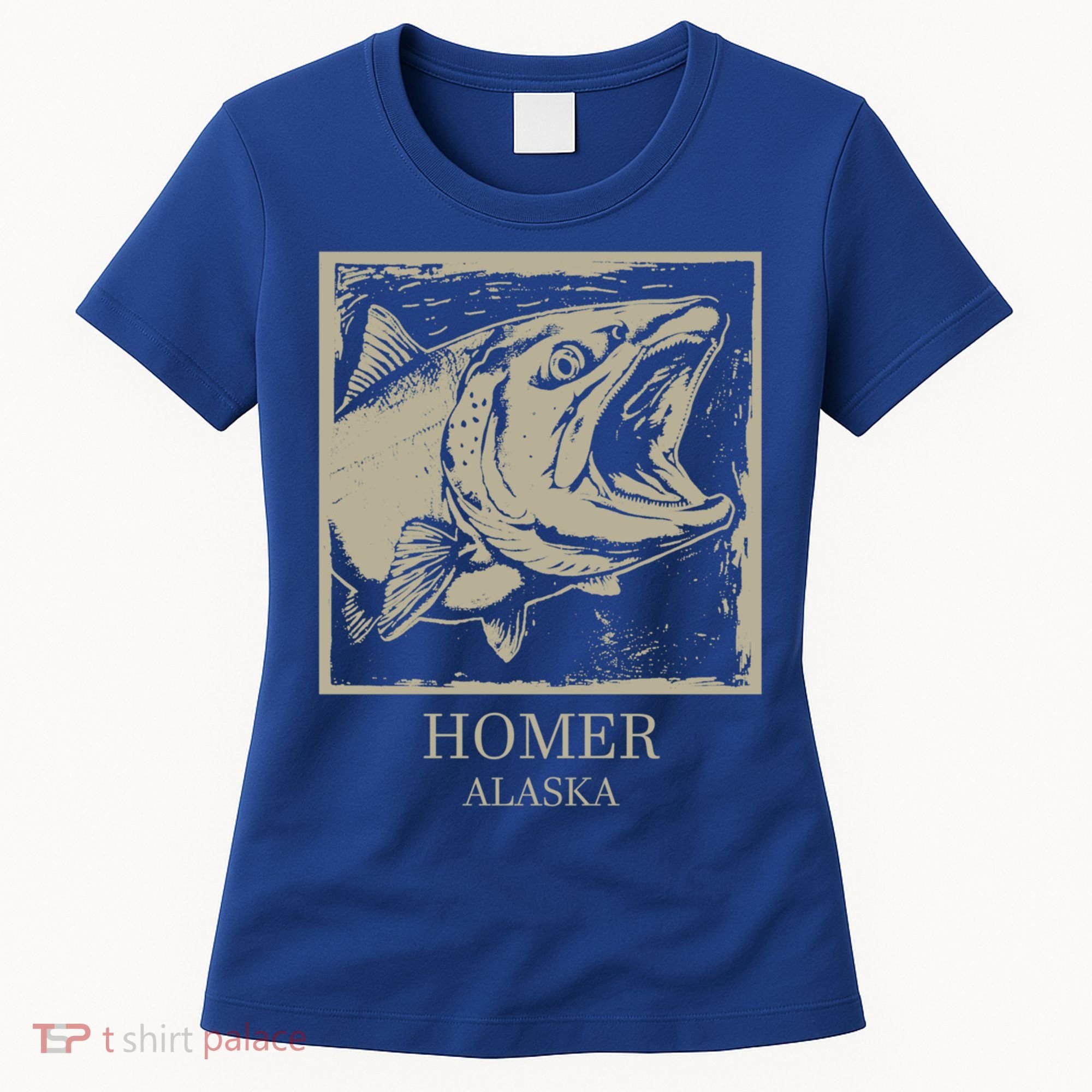 Fishing Town Souvenir Homer Alaska Cute Gift Women's T-Shirt