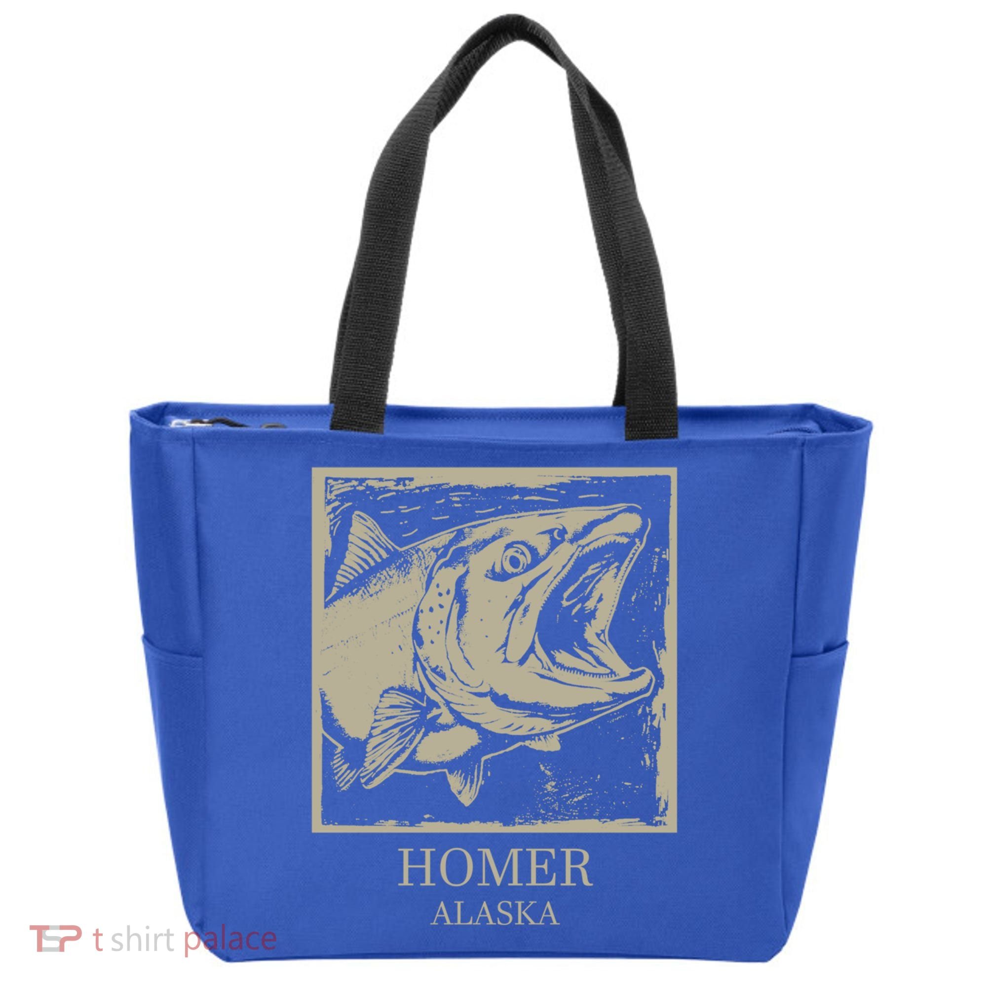 Fishing Town Souvenir Homer Alaska Cute Gift Tote Bag