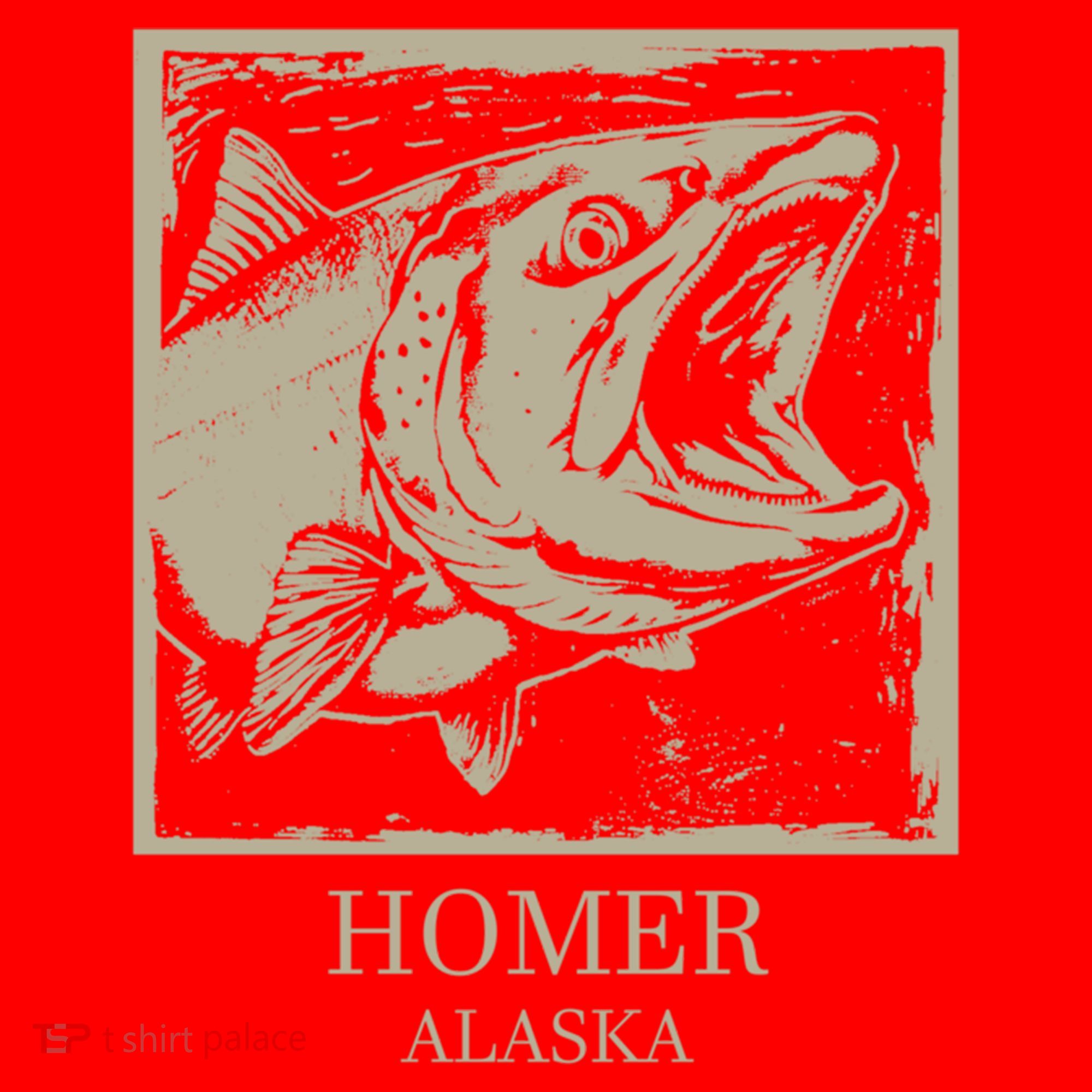 Fishing Town Souvenir Homer Alaska Cute Gift Santa Hat