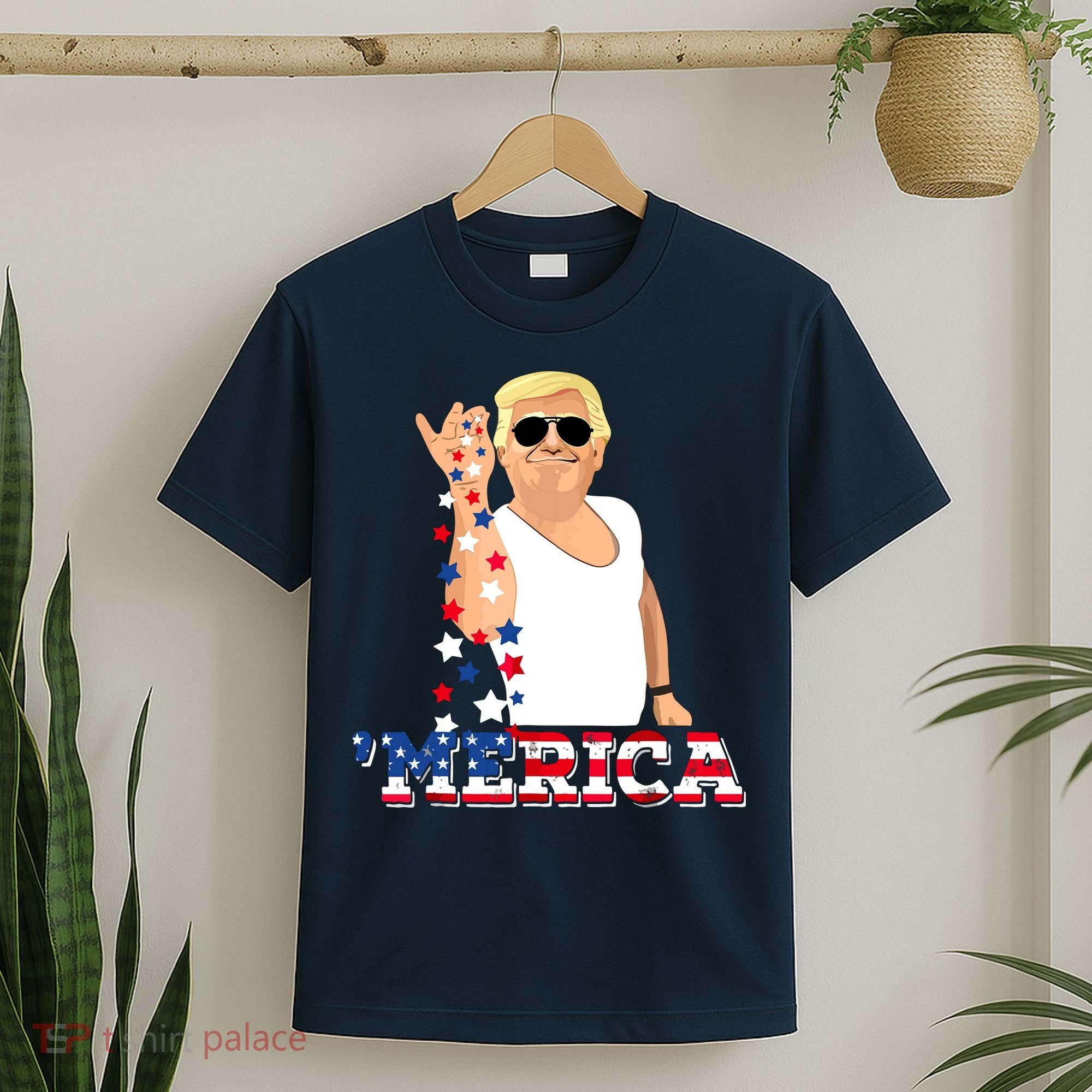 Funny Trump Salt Merica Freedom 4th Of July T-Shirt