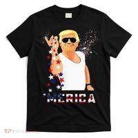 Funny Trump Salt Merica Freedom 4th Of July Gifts T-Shirt thumb 0