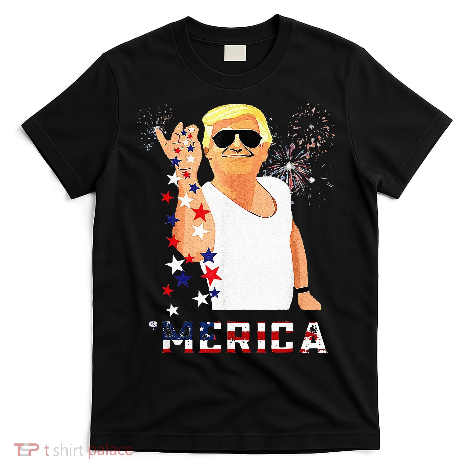 Funny Trump Salt Merica Freedom 4th Of July Gifts T-Shirt