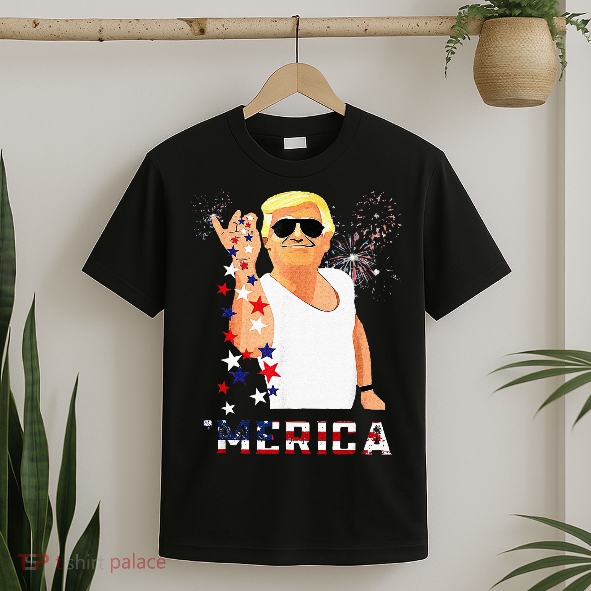 Funny Trump Salt Merica Freedom 4th Of July Gifts T-Shirt