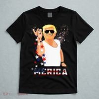 Funny Trump Salt Merica Freedom 4th Of July Gifts T-Shirt thumb 5