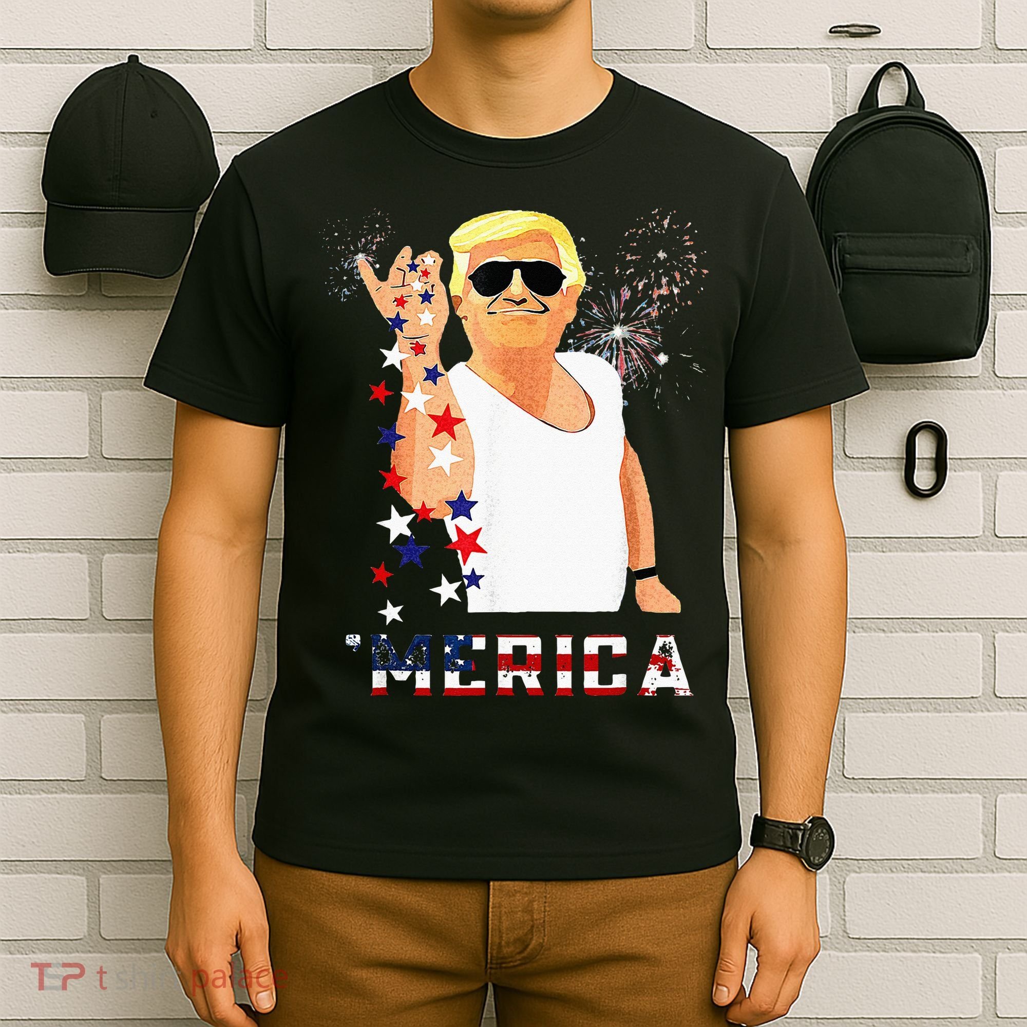 Funny Trump Salt Merica Freedom 4th Of July Gifts T-Shirt