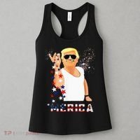 Funny Trump Salt Merica Freedom 4th Of July Gifts Women's Tank Top thumb 3