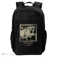 Fishing Town Souvenir Juneau Alaska Gift Backpack thumb 0