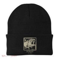 Fishing Town Souvenir Juneau Alaska Gift Beanie thumb 0