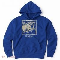 Fishing Town Souvenir Juneau Alaska Gift Hoodie thumb 0