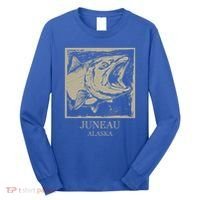 Fishing Town Souvenir Juneau Alaska Gift Long Sleeve Shirt thumb 0