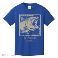 Fishing Town Souvenir Juneau Alaska Gift Kids T-Shirt thumb 0