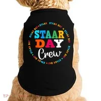 Funny Test STAAR Day Crew Mode On Teacher Testing Ideas Doggie Tank thumb 0