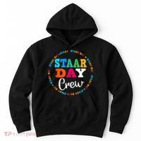 Funny Test STAAR Day Crew Mode On Teacher Testing Ideas Hoodie thumb 0