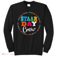 Funny Test STAAR Day Crew Mode On Teacher Testing Ideas Sweatshirt thumb 0