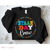 Funny Test STAAR Day Crew Mode On Teacher Testing Ideas Sweatshirt thumb 2