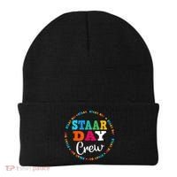 Funny Test STAAR Day Crew Mode On Teacher Testing Ideas Beanie thumb 0
