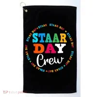 Funny Test STAAR Day Crew Mode On Teacher Testing Ideas Golf Towel thumb 0