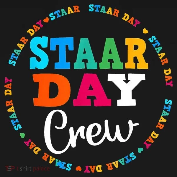 Funny Test STAAR Day Crew Mode On Teacher Testing Ideas Women's T-Shirt