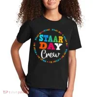Funny Test STAAR Day Crew Mode On Teacher Testing Ideas Kids T-Shirt thumb 2