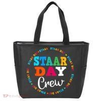 Funny Test STAAR Day Crew Mode On Teacher Testing Ideas Tote Bag thumb 0