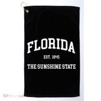 Florida The Sunshine State Golf Towel thumb 0