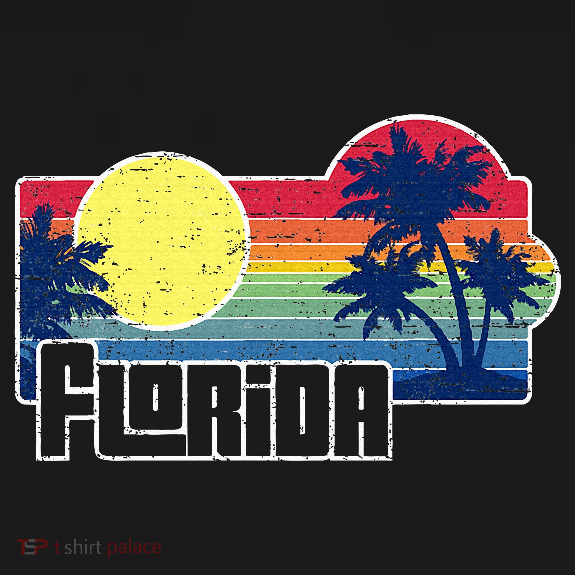 Florida The Sunshine State Florida Vacation Sweatshirt