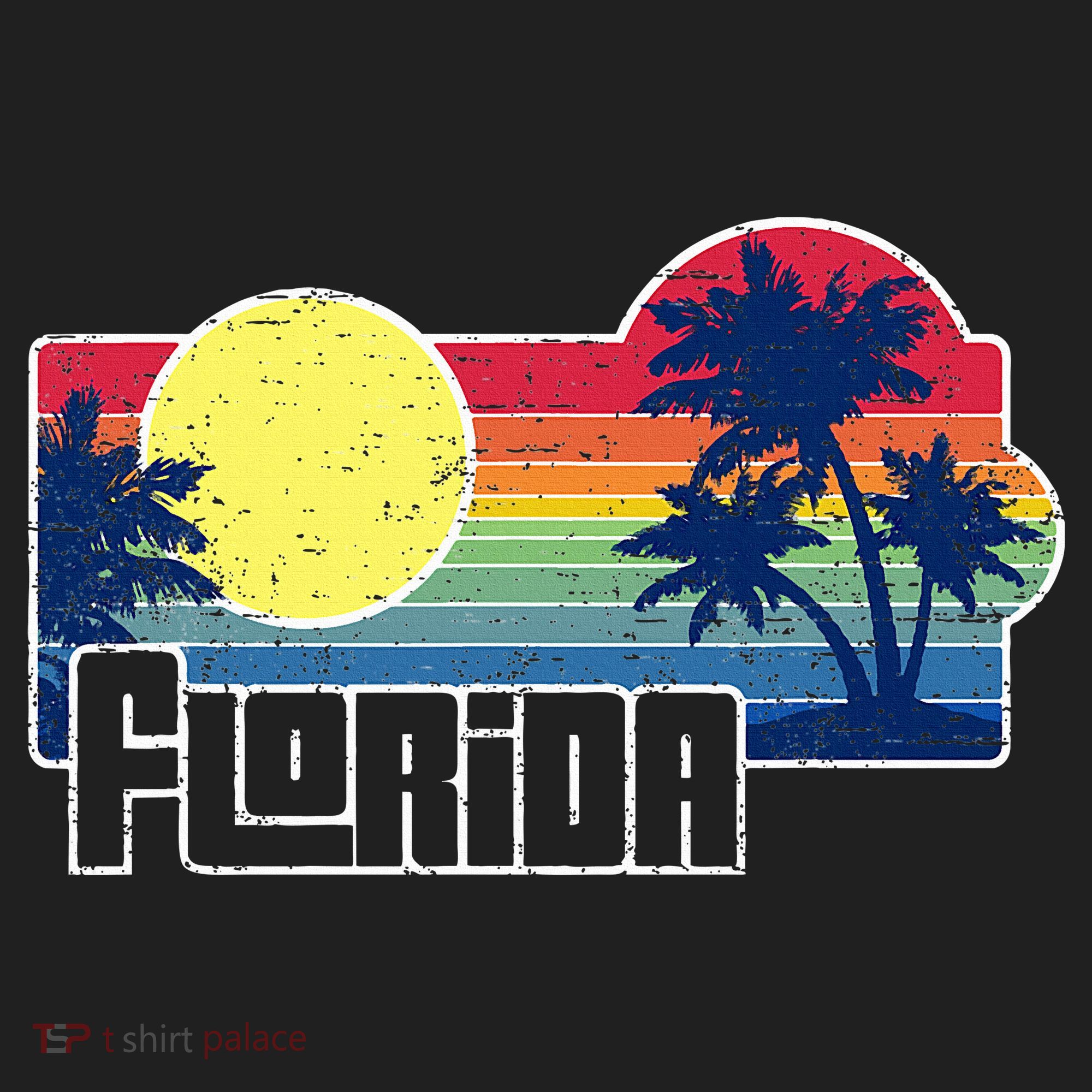 Florida The Sunshine State Florida Vacation Beanie