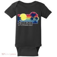 Florida The Sunshine State Florida Vacation Baby Bodysuit thumb 0